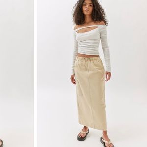 BDG Ulla Cargo Midi Skirt